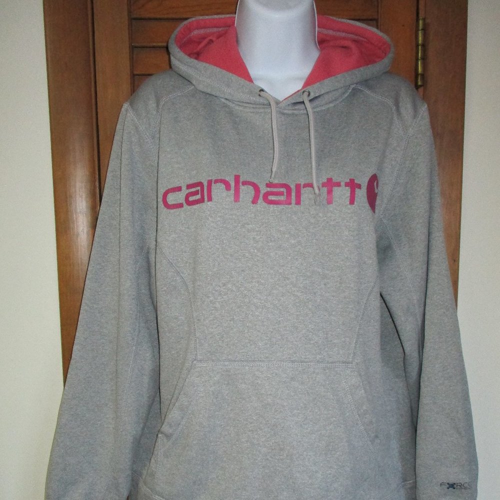 Women's Carhartt Force hooded sweatshirt
